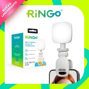 luz para selfi, ringo, luz blanco y calido