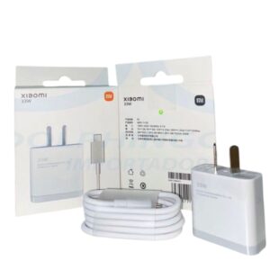 cargador xiaomi 33w, con cable v8