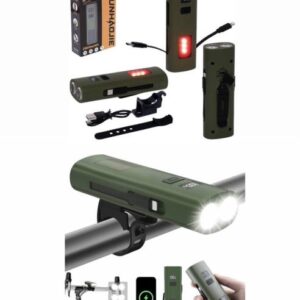 luz para bici, con cargador portatil